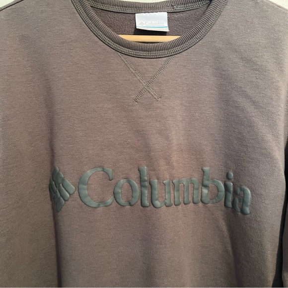 Men's Columbia™ Logo Fleece Crew Sweatshirt - Picture 3 of 10